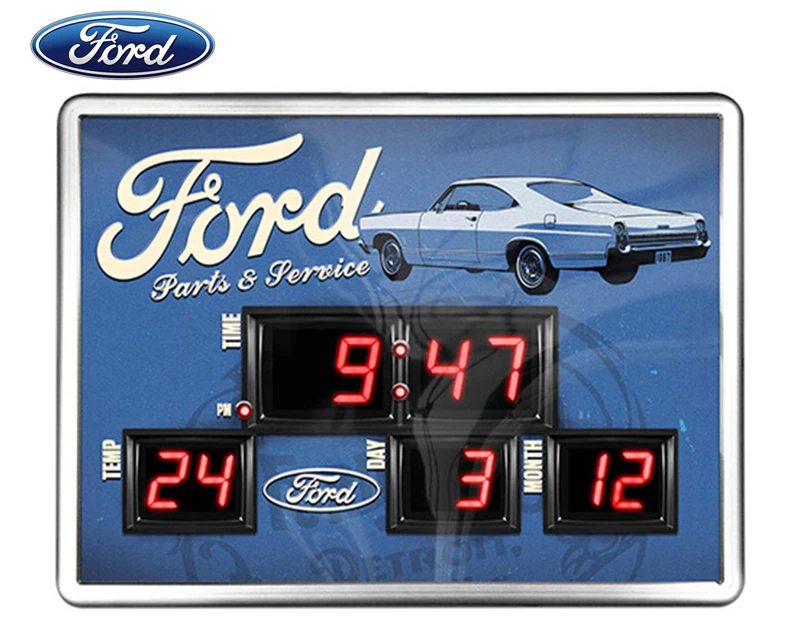 Ford Parts & Service Digital Scoreboard LED Clock