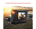 Blueskysea DV688 Bike Mount Loop Recording Aciton DVR Camera 1080P Double Cams