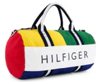 Tommy Hilfiger 13L Duffle Bag - Green/Blue/Red
