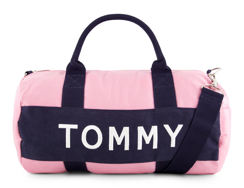 Tommy Hilfiger 10L Mini Duffle Bag - Navy/Pink
