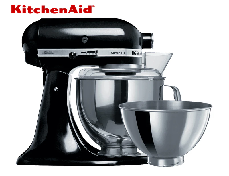 KitchenAid 4.8L Artisan Stand Mixer - Onyx Black KSM160