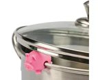 Tovolo Set of 3 Pot Lid Lifters Holder Pans Spill Proof Heat Resistant Farm Animals