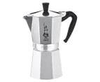 Bialetti 9-Cup Moka Express Stovetop Espresso Coffee Maker - Silver