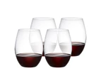 Plumm Stemless RED+ Wine Glass 610ml Set of 4