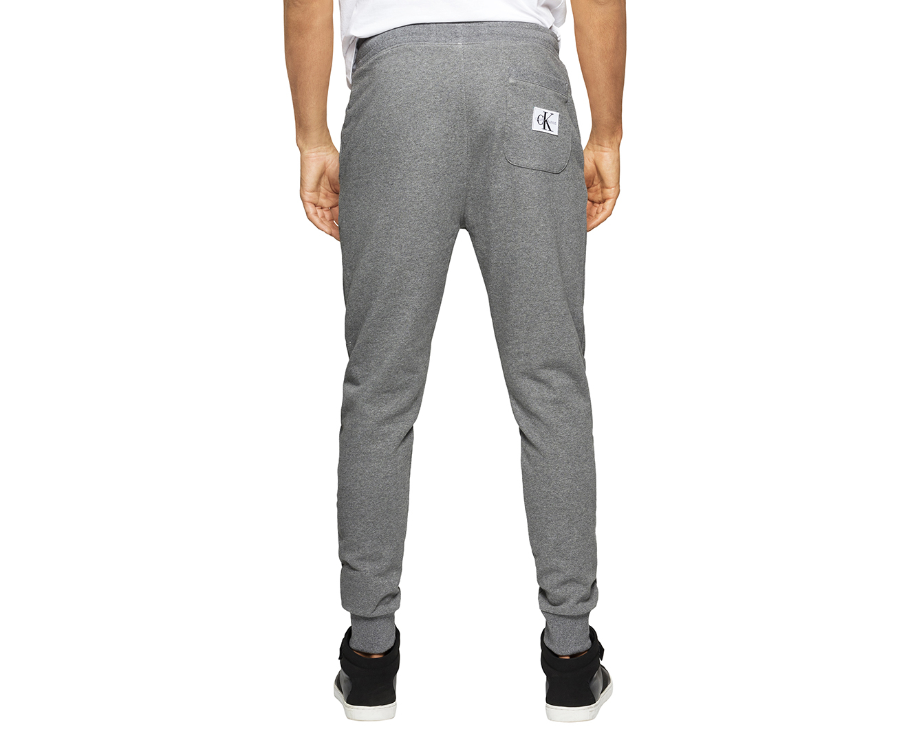 Calvin Klein Jeans Men's Monogram Logo Trackpants / Tracksuit Pants ...