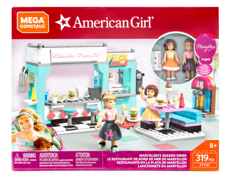 Mega Construx American Girl Maryellen's Seaside Diner Playset