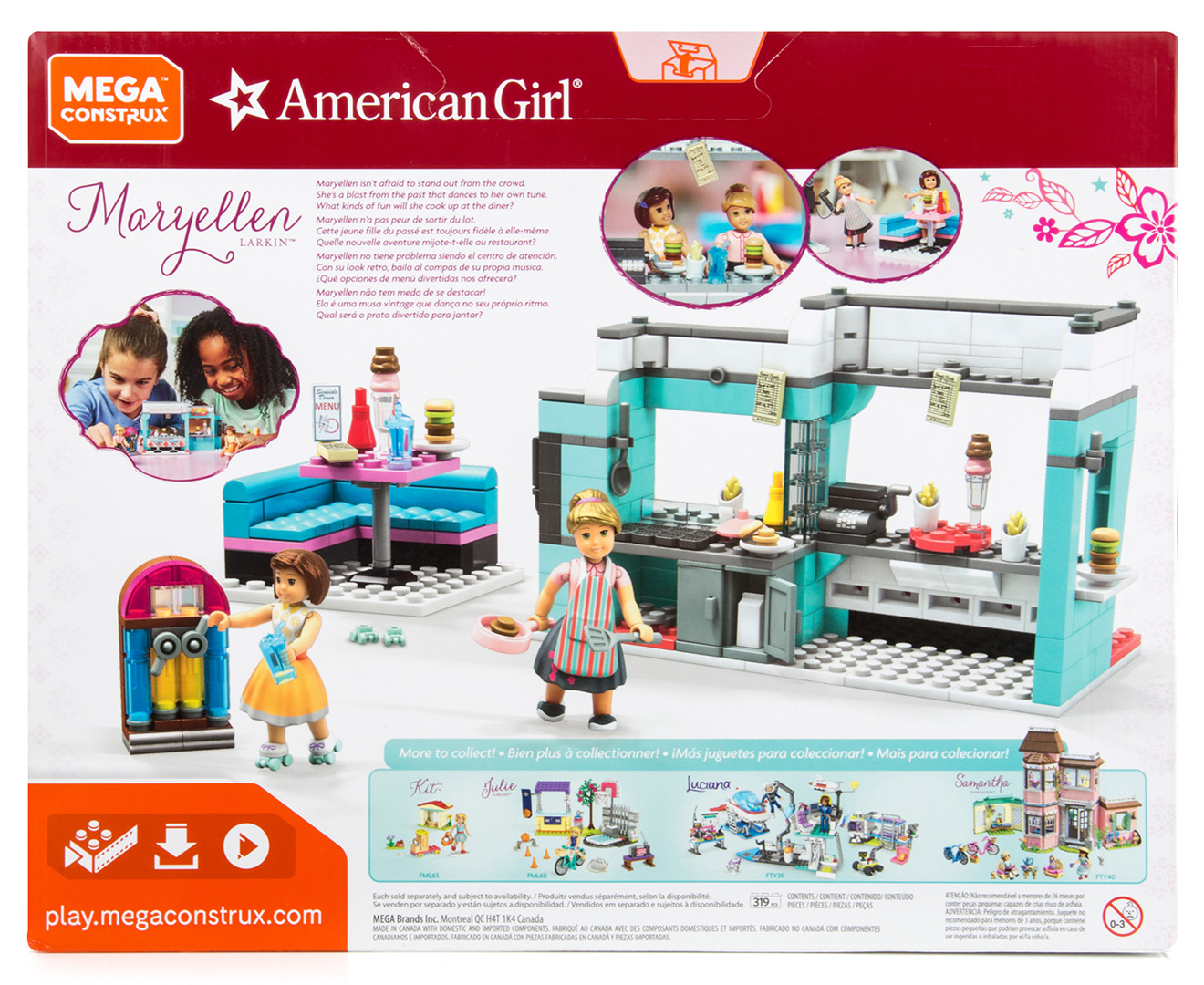 Mega construx american girl deals maryellen's seaside diner