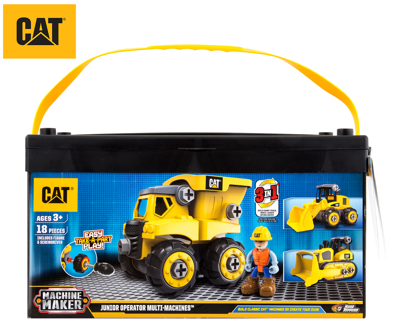 Cat machine maker junior operator 2024 building set