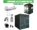 EverGrow Pro Series 4x4 ft CMH 630W Hydroponic Grow Tent Full Bundle Kit