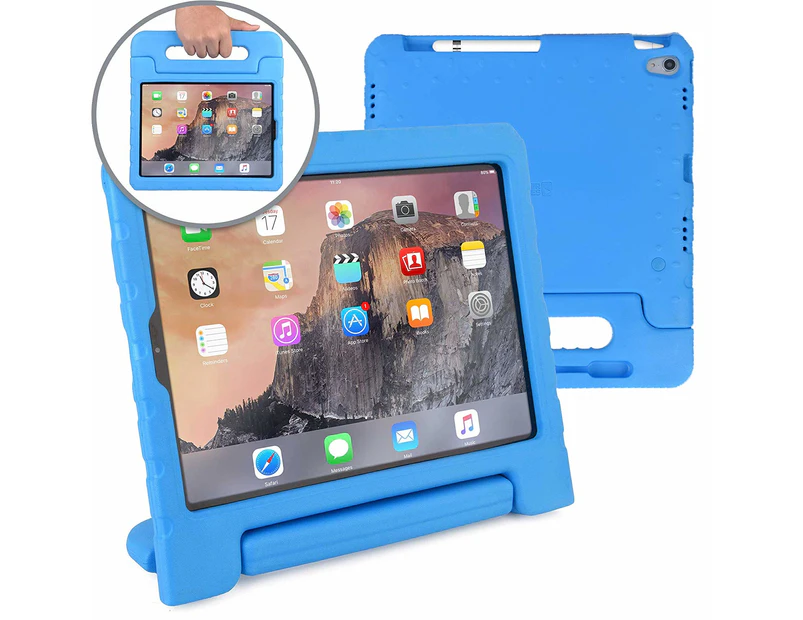 Cooper Dynamo [Rugged Kids Case] Protective Case for iPad Pro 12.9 3rd Generation 2018 | Child Proof Cover: Stand, Handle, Pencil Charge Slot