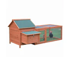 Classic Wooden Chicken House egg cage with Big Run