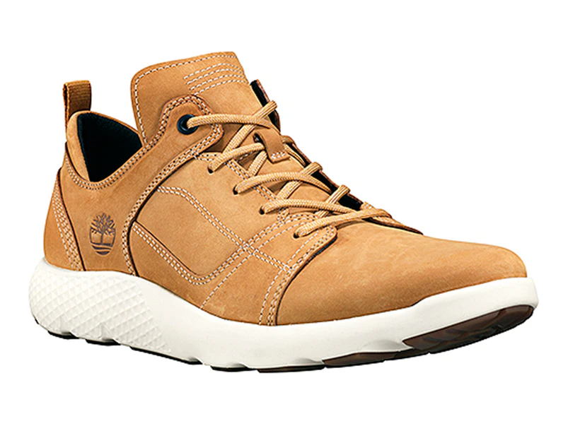 Timberland Men's Flyroam Leather Oxford Sneaker Shoes - Wheat
