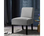 Armchair Lounge Chair Accent Armchairs French 1 Seater Sofa Chairs Grey