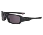 Oakley Fives Squared Sunglasses - Matte Black/Warm Grey 1