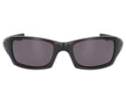 Oakley Fives Squared Sunglasses - Matte Black/Warm Grey 2