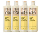4 x PRO:VOKE Liquid Blonde Colour Care Shampoo 400mL