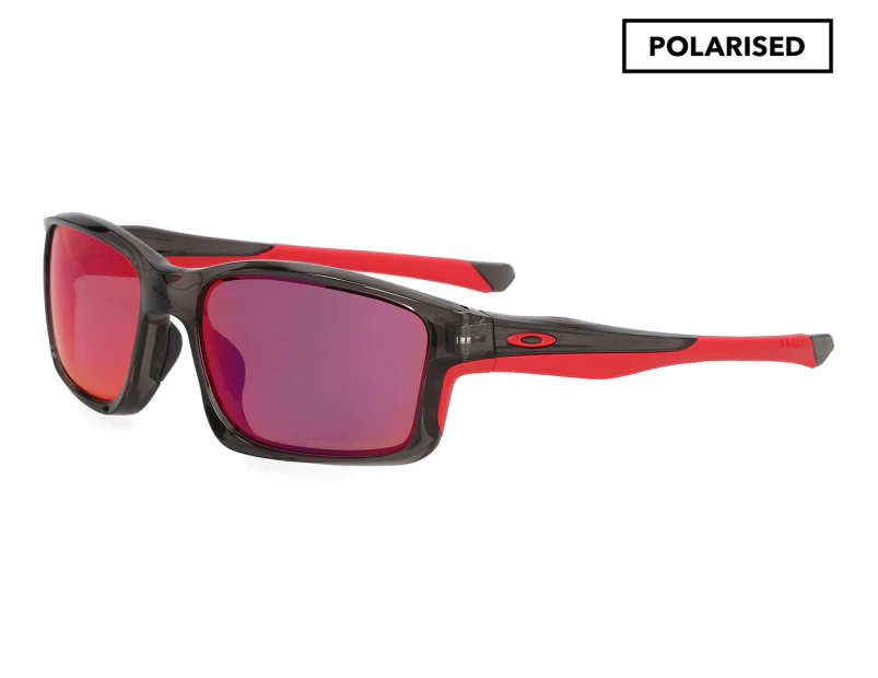 Oakley Chainlink Polarised Sunglasses - Grey Smoke/Red Iridium