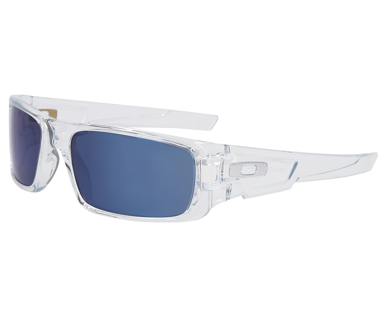 Oakley Crankshaft Sunglasses - Polished Clear/Ice Iridium 