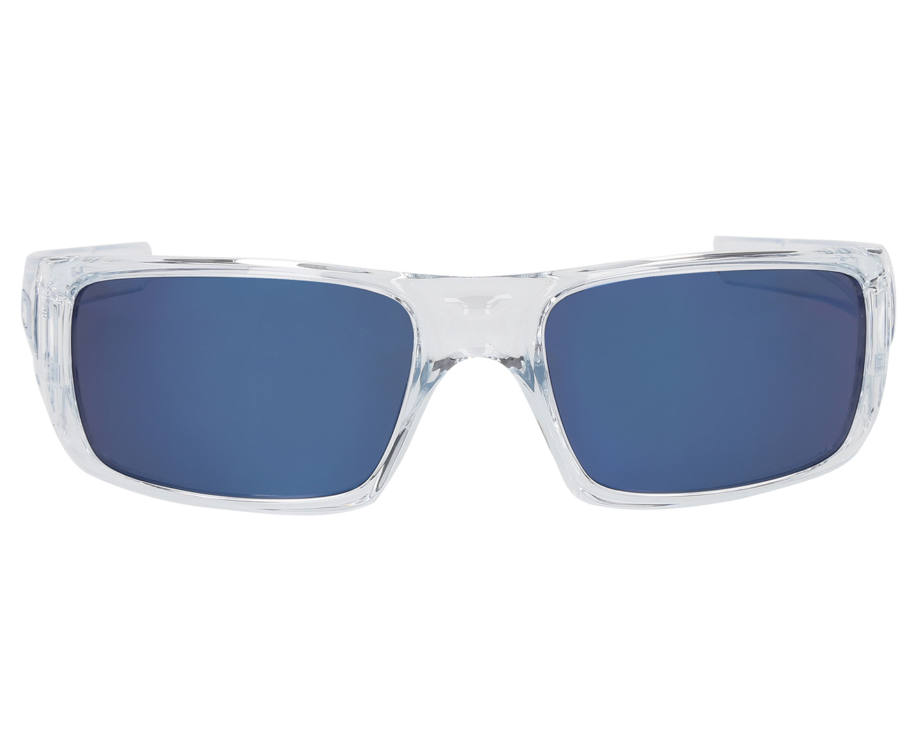 Oakley Crankshaft Sunglasses - Polished Clear/Ice Iridium | Catch.co.nz