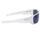 Oakley Crankshaft Sunglasses - Polished Clear/Ice Iridium 4