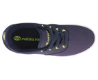 Heelys Boys' Launch EM Canvas Skate - Navy/Green