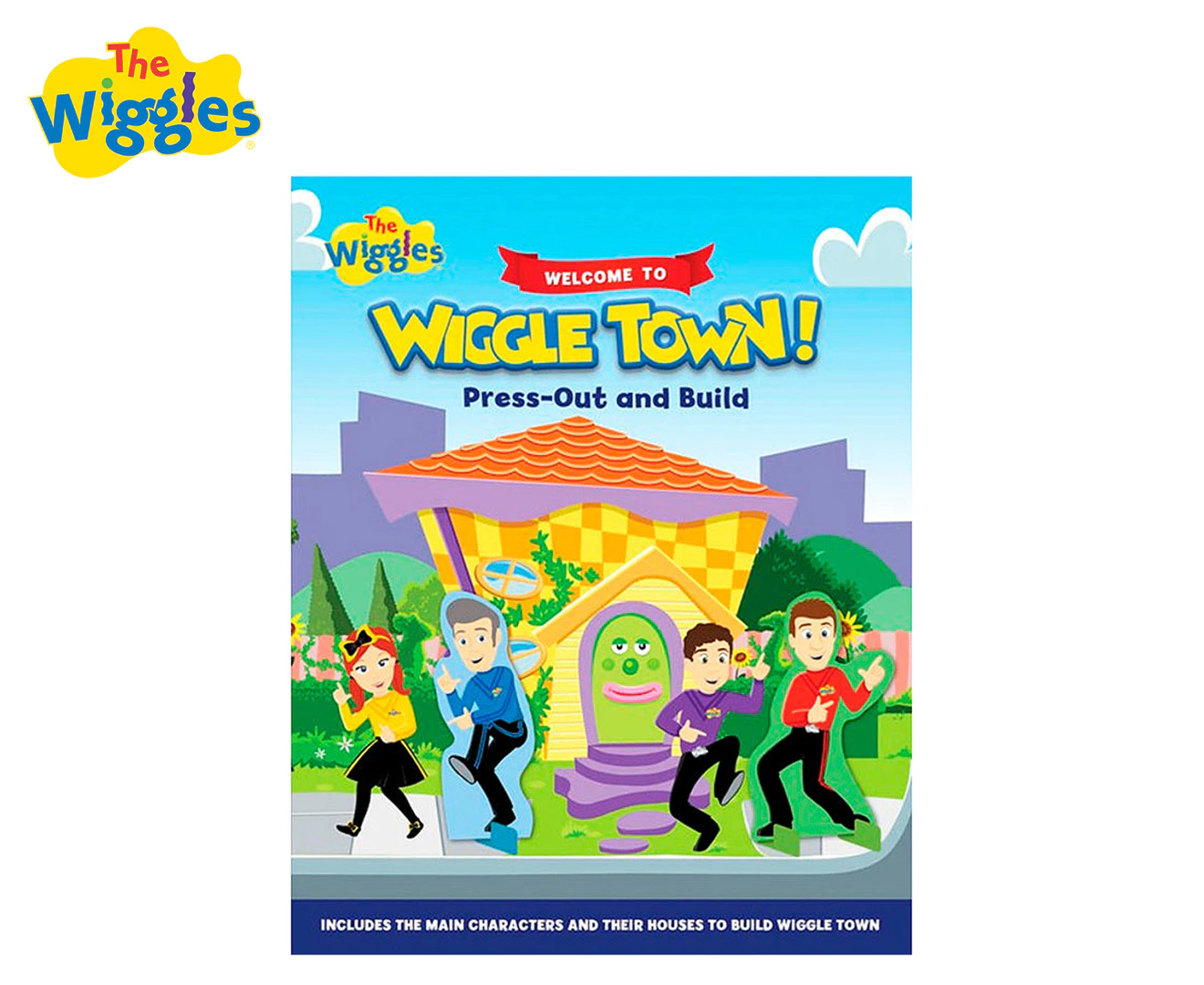 The Wiggles: Welcome to Wiggle Town Press-Out & Build Paperback Book