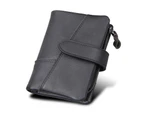 Fashion Women Leather Wallet - Black