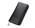Fashion Leather Wallet Cardholder - Black