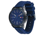 Tommy Hilfiger Men's 45mm 1791621 Silicone Watch - Sneaker Blue