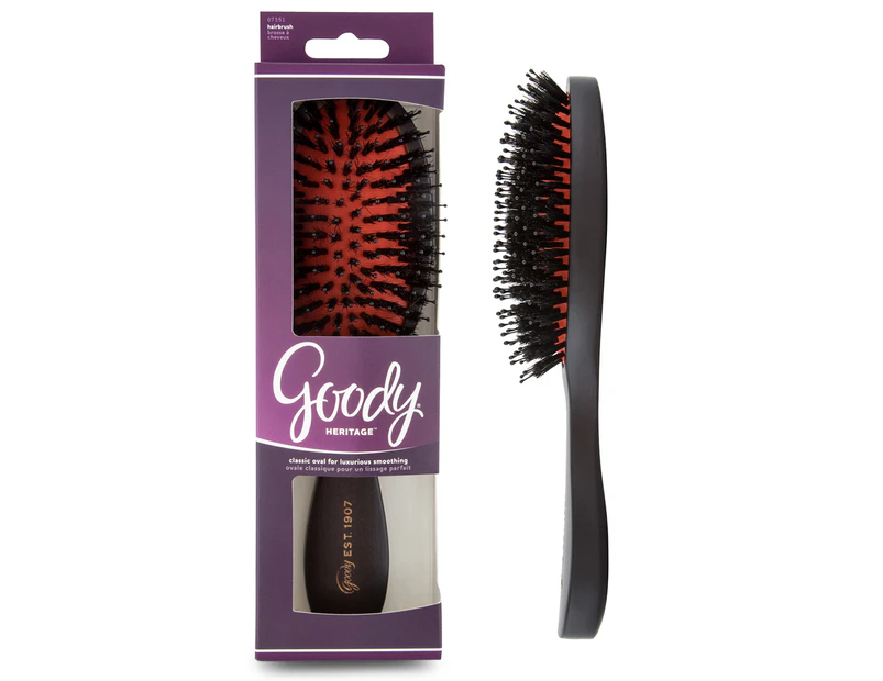 Goody Heritage Collection Classic Oval Hairbrush - Black