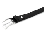 Morrissey Men's Leather Belt & Wallet Gift Set - Black