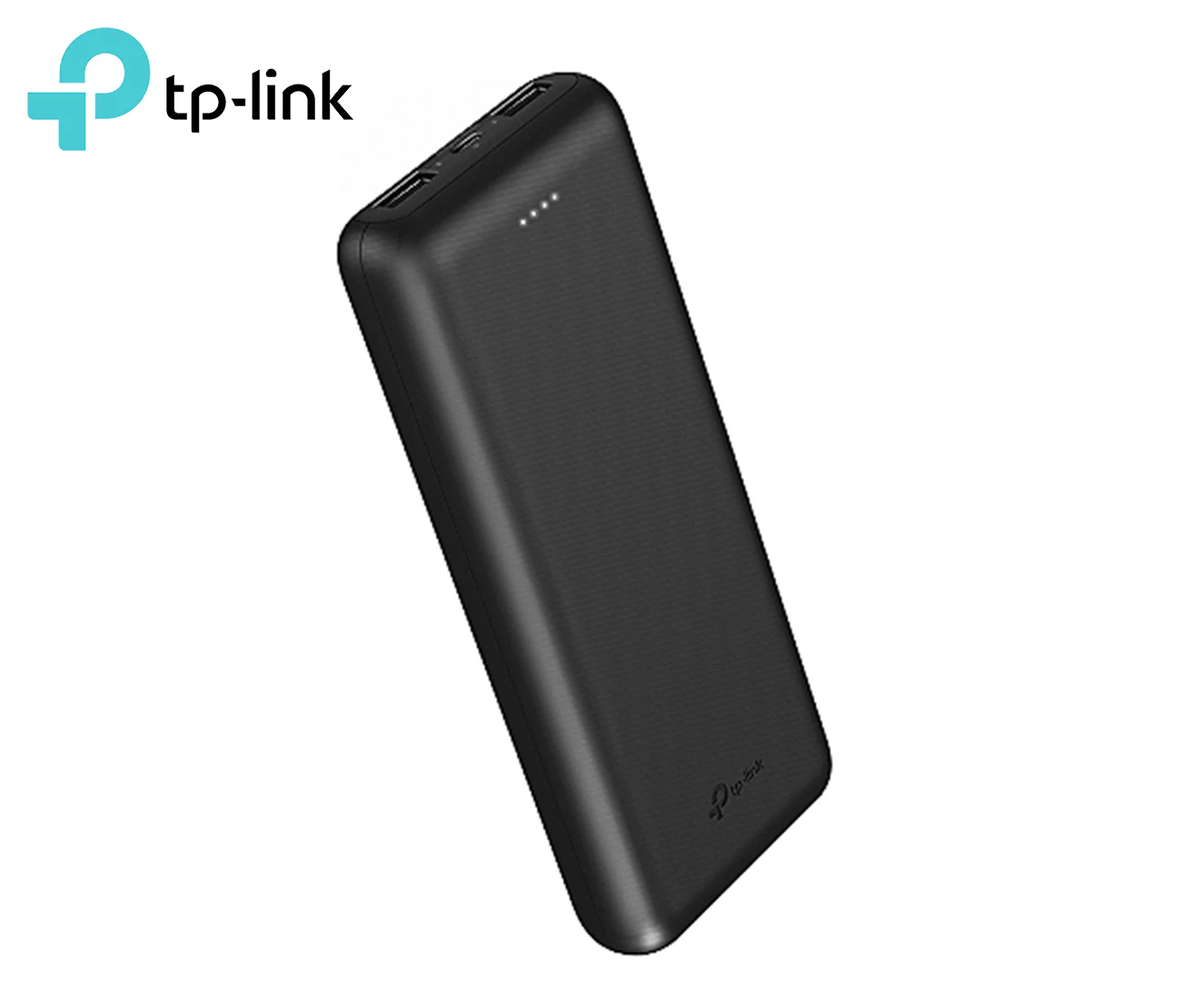 TP-Link 2000mAh 5V 2.1A Dual USB Port Power Bank Phone Battery Charger Black