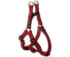 Rogz Utility Snake Step-In Dog Harness Red