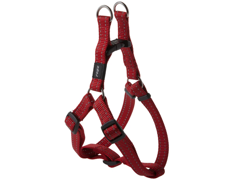 Rogz Utility Snake Step-In Dog Harness Red