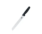 Victorinox Wavy Edge Bread Knife 21cm Black