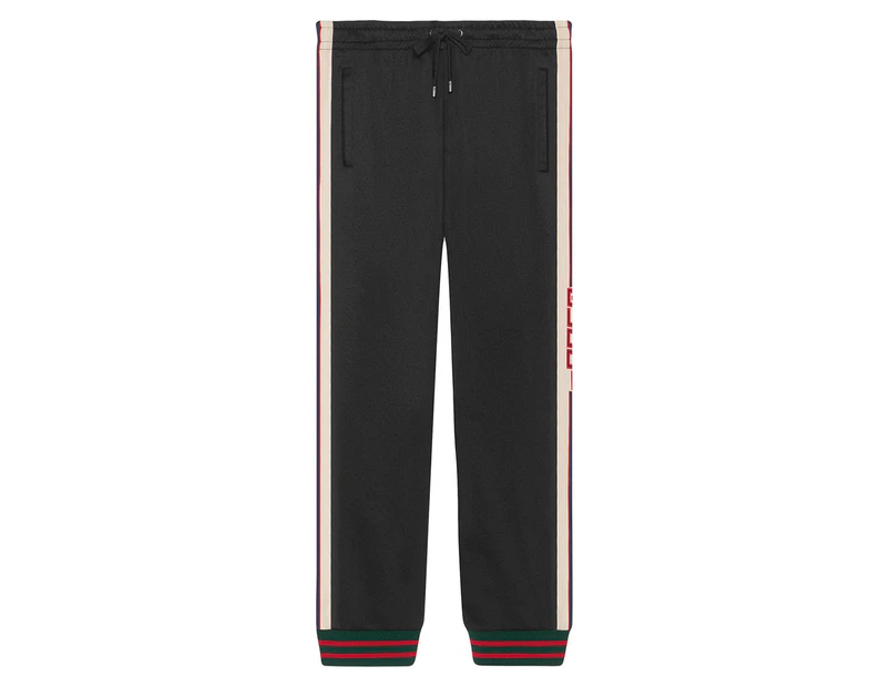 Gucci Men's Technical Trackpants / Tracksuit Pants - Black