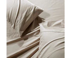1000TC Cotton Sheet Set Linen Super Queen Bed