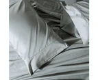 1000TC Cotton Sheet Set Sage Super King Bed