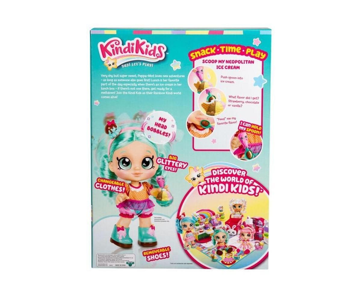 Pre-School 10 Inch Doll Peppa-Mint, Kindi Kids Snack Time Friends 