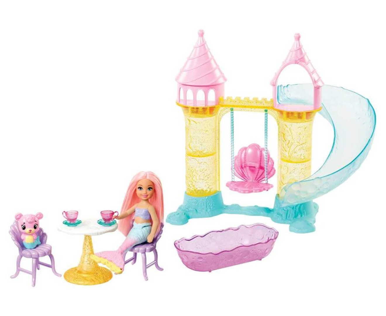 Barbie Dreamtopia Chelsea Mermaid Playground Playset | Catch.com.au