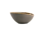 Olympia Kiln Bowl Smoke Ideal For Any Business Wanting Charmingly Rustic Tableware - 165Mm
