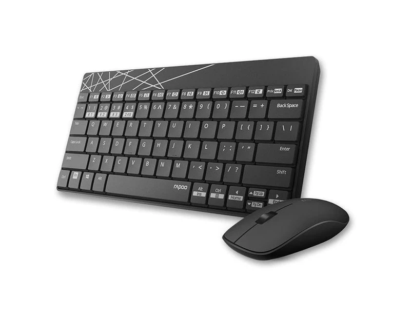 Rapoo 8000M Multi-mode Wireless Keyboard and Mouse