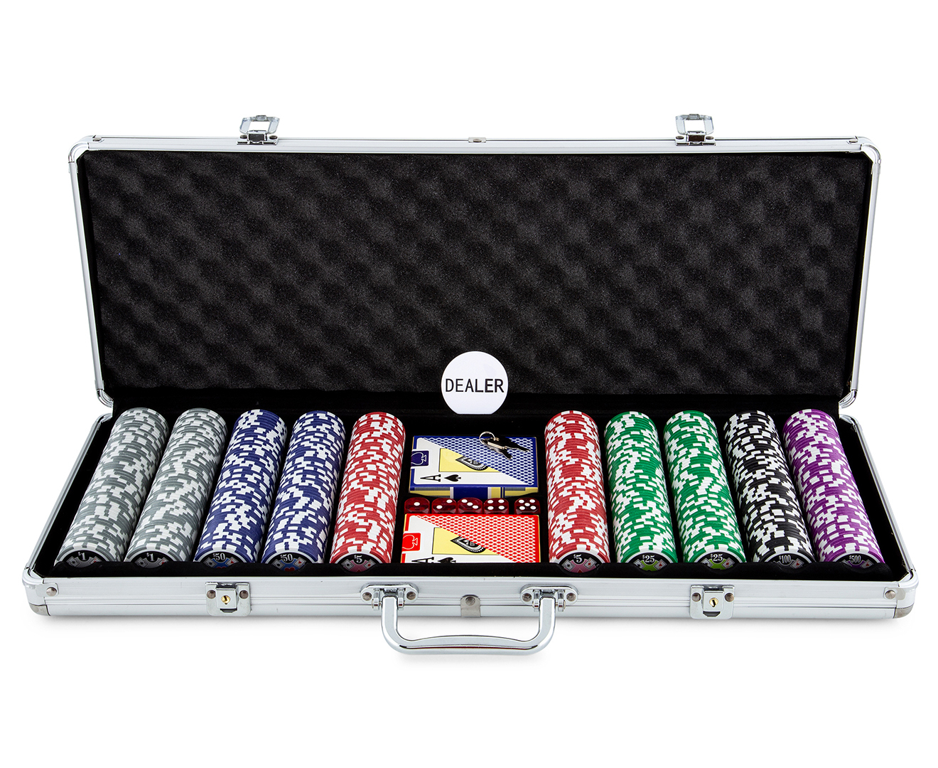 400 poker chip sets metal case