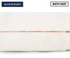 Sheridan Luxury Retreat Bath Mat 2-Pack - Antique White