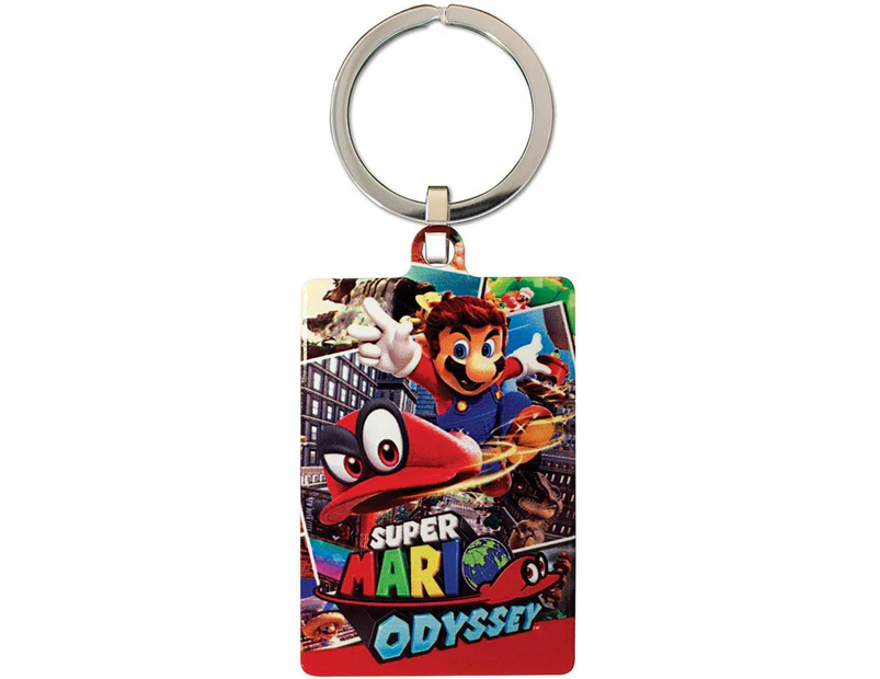 Super Mario Odyssey Key Ring (Multicoloured) - TA4143