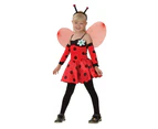 Bristol Novelty Childrens/Kids Ladybug Costume (Red/Black) - BN1038