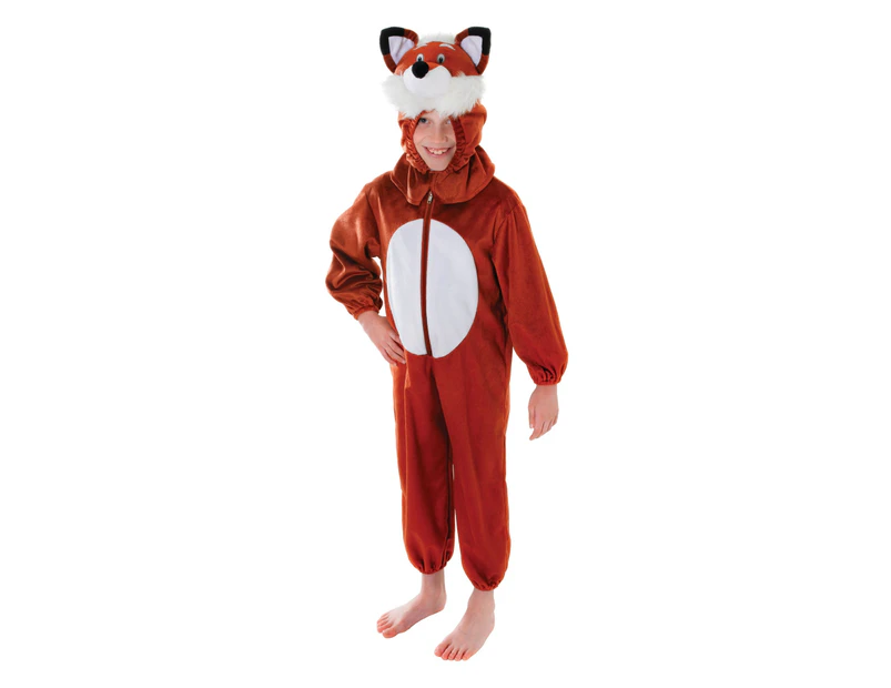 Bristol Novelty Childrens/Kids Fox Costume (Brown/White) - BN922