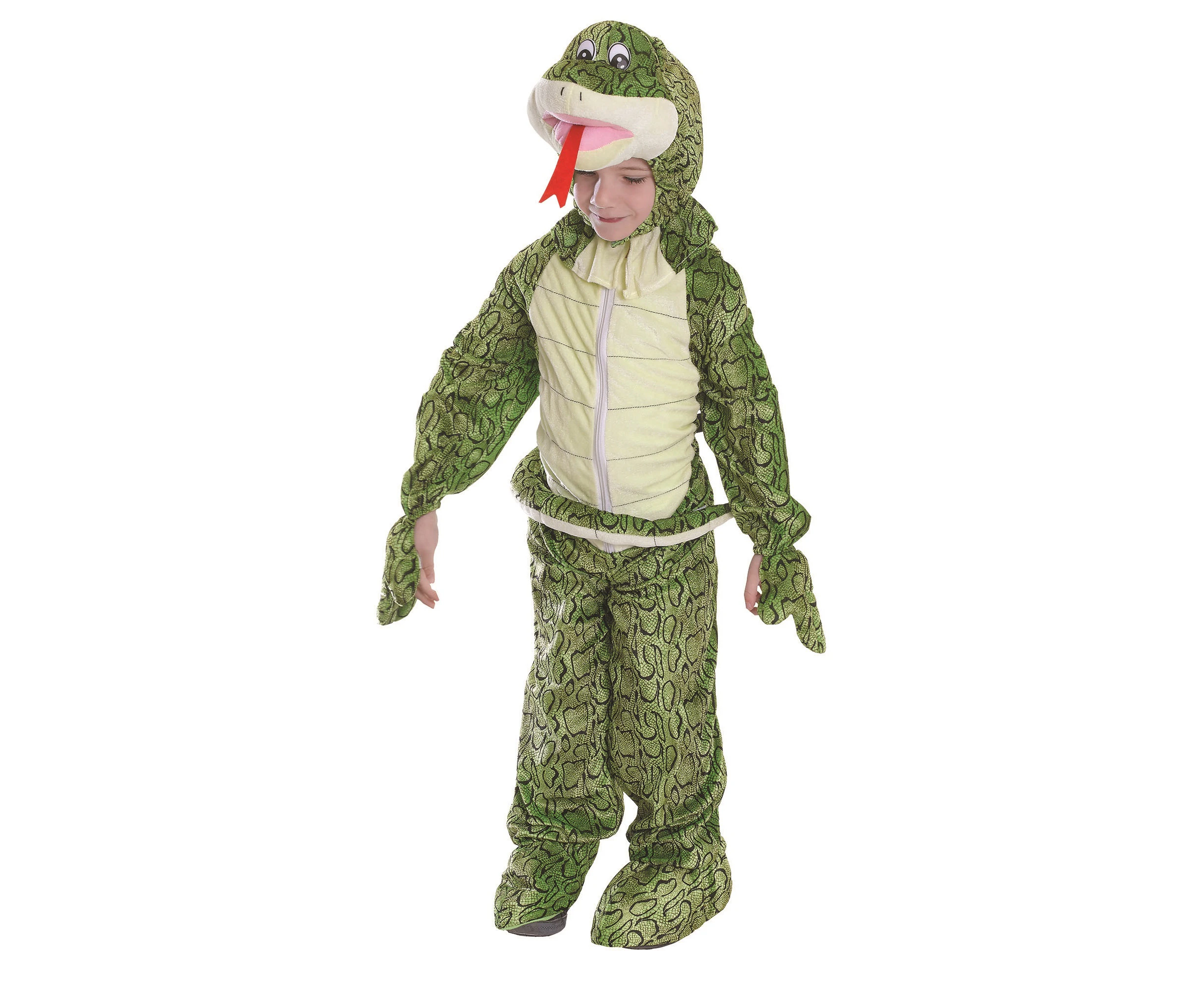 Bristol Novelty Children/Kids Snake Costume (Green) - BN1416