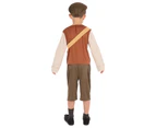 Bristol Novelty Childrens/Boys Evacuee Schoolboy Costume (Multicoloured) - BN573