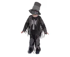 Bristol Novelty Childrens/Boys Grave Digger Costume (Black/Grey) - BN1500